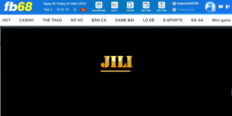 Cách thức chơi sảnh nổ hũ Jili tại fb68 cực kỳ đơn giản